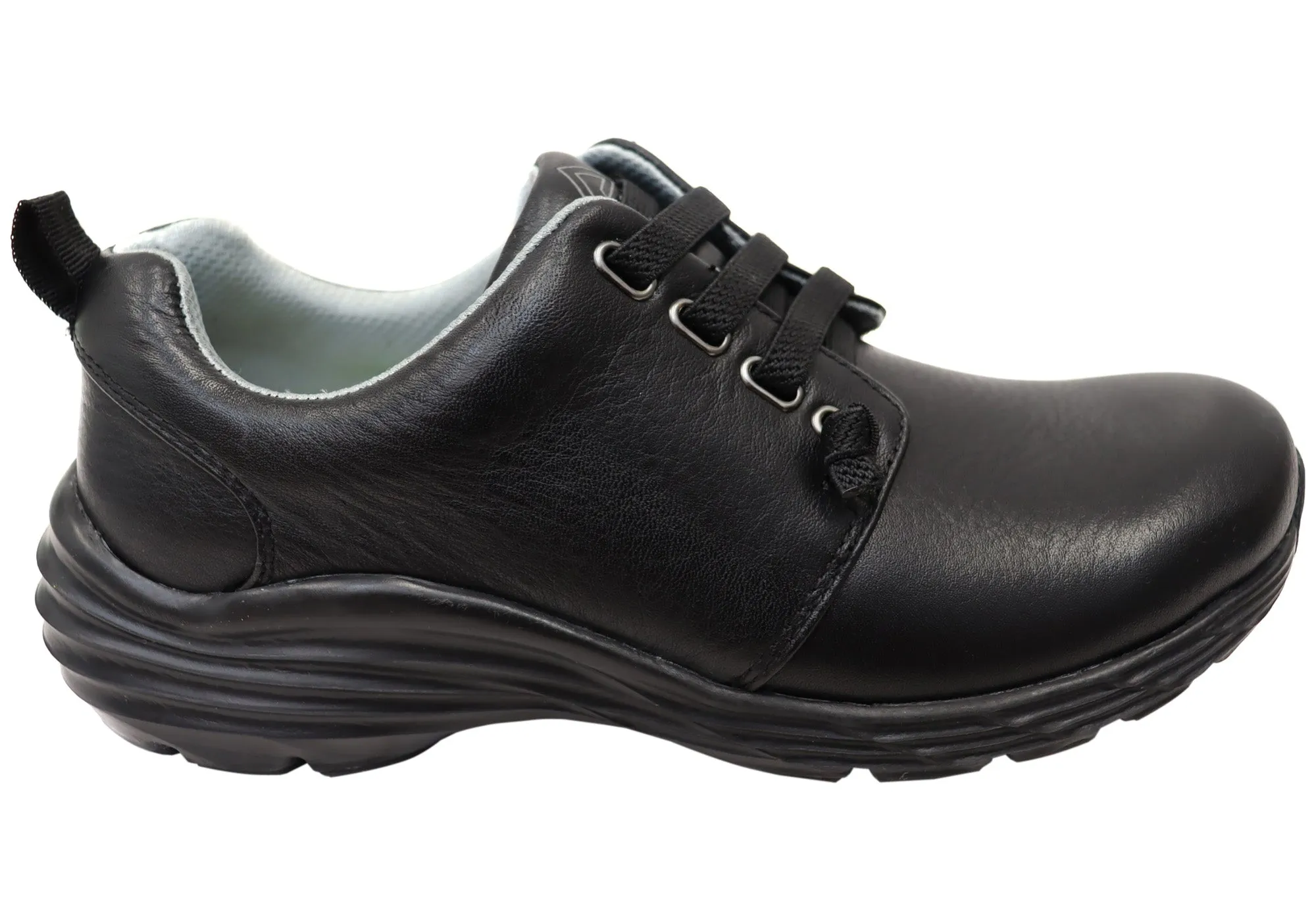Energy Rise Align Velocity Womens Slip On Leather Comfortable Arch Support Shoes