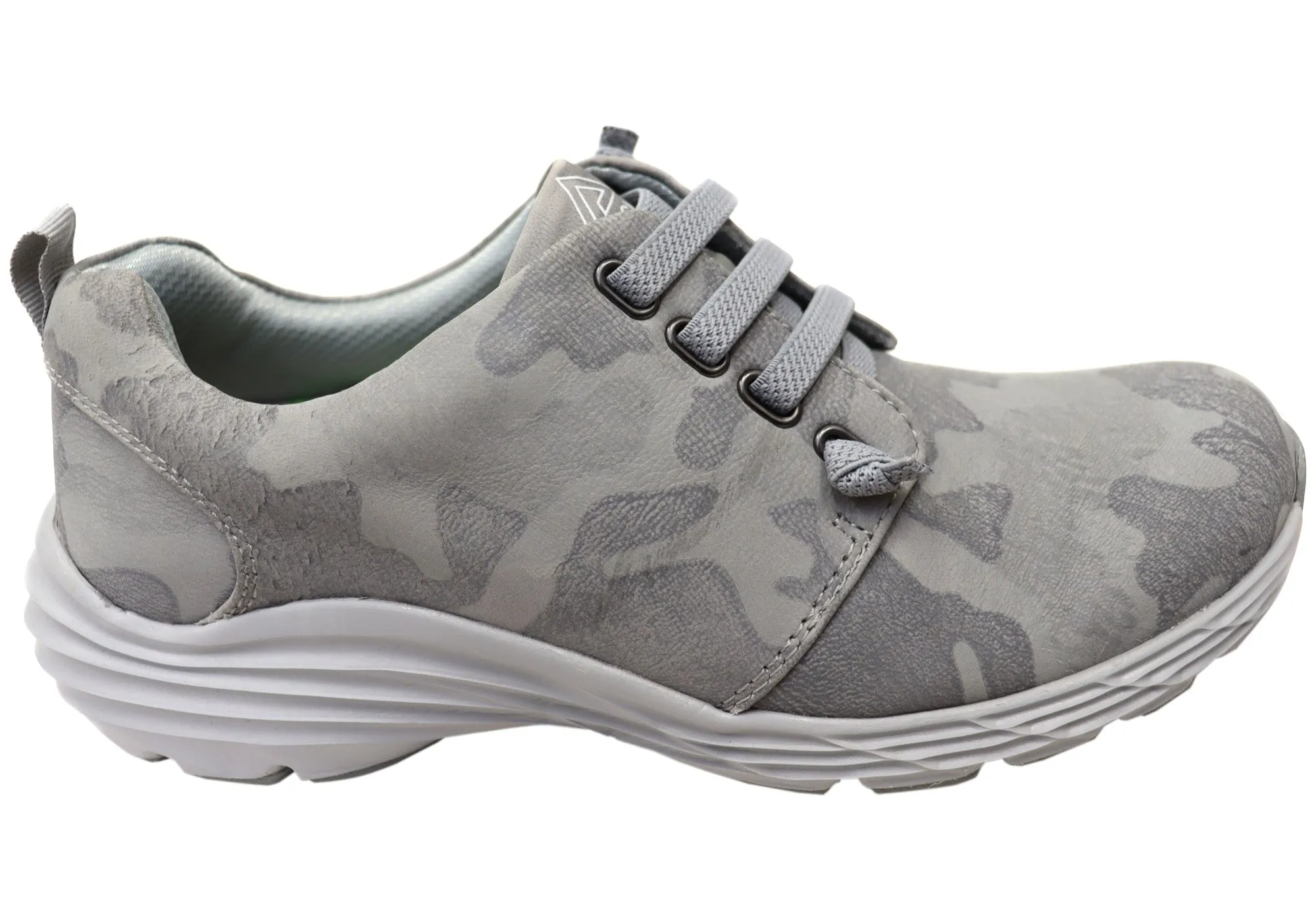 Align Velocity Womens Slip On Leather Comfortable Arch Support Shoes Party Mood