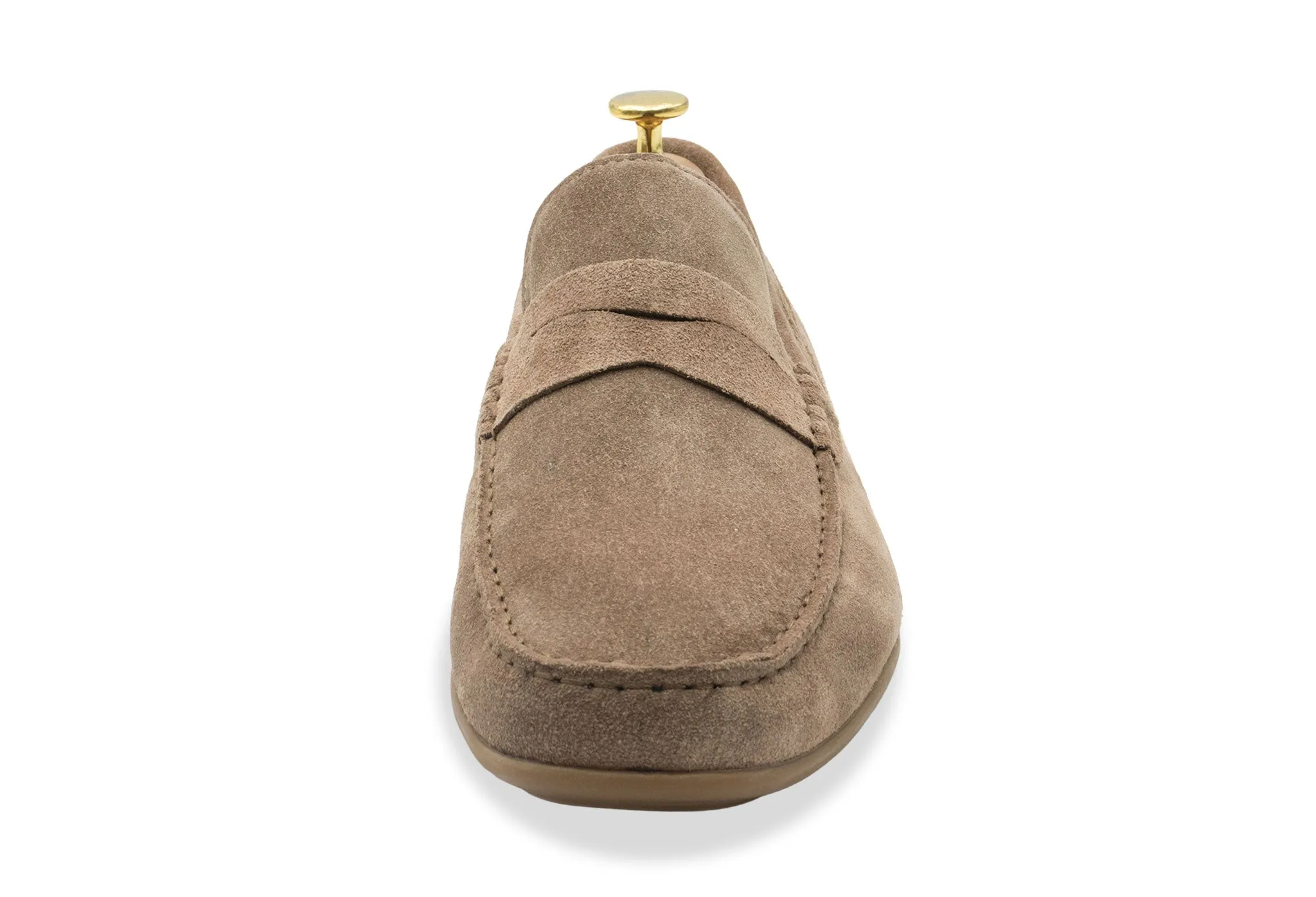 Craftsmanship On Trend Gregores Sand Suede Penny Moccasins