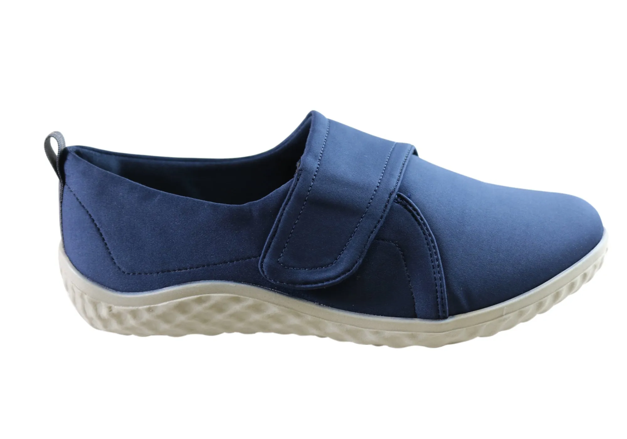 Malu Supercomfort Jaelyn Womens Adjustable Strap Comfort Shoes Daily Comfort