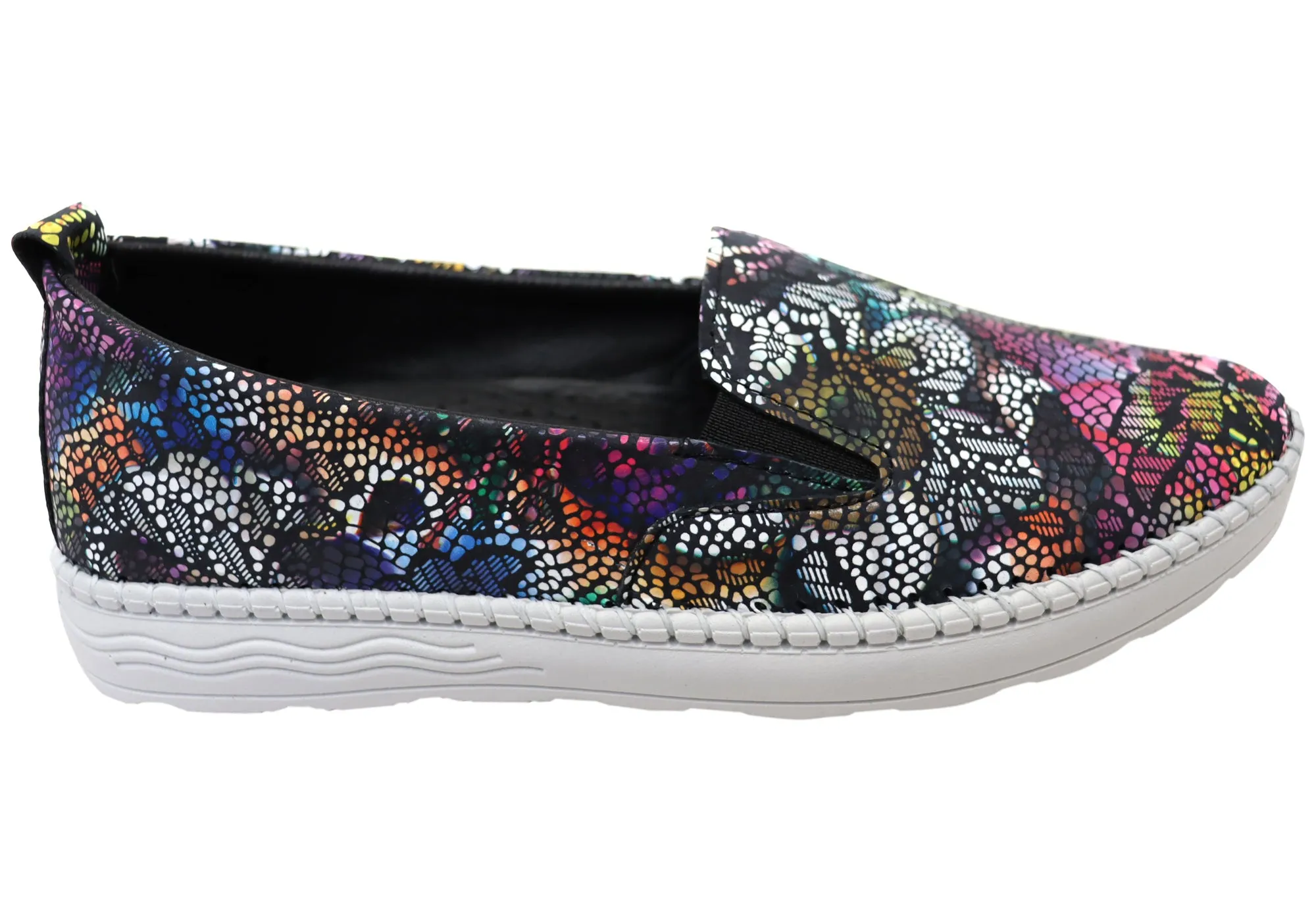 Swift Path Orizonte Blossom Womens Comfortable Leather European Shoes