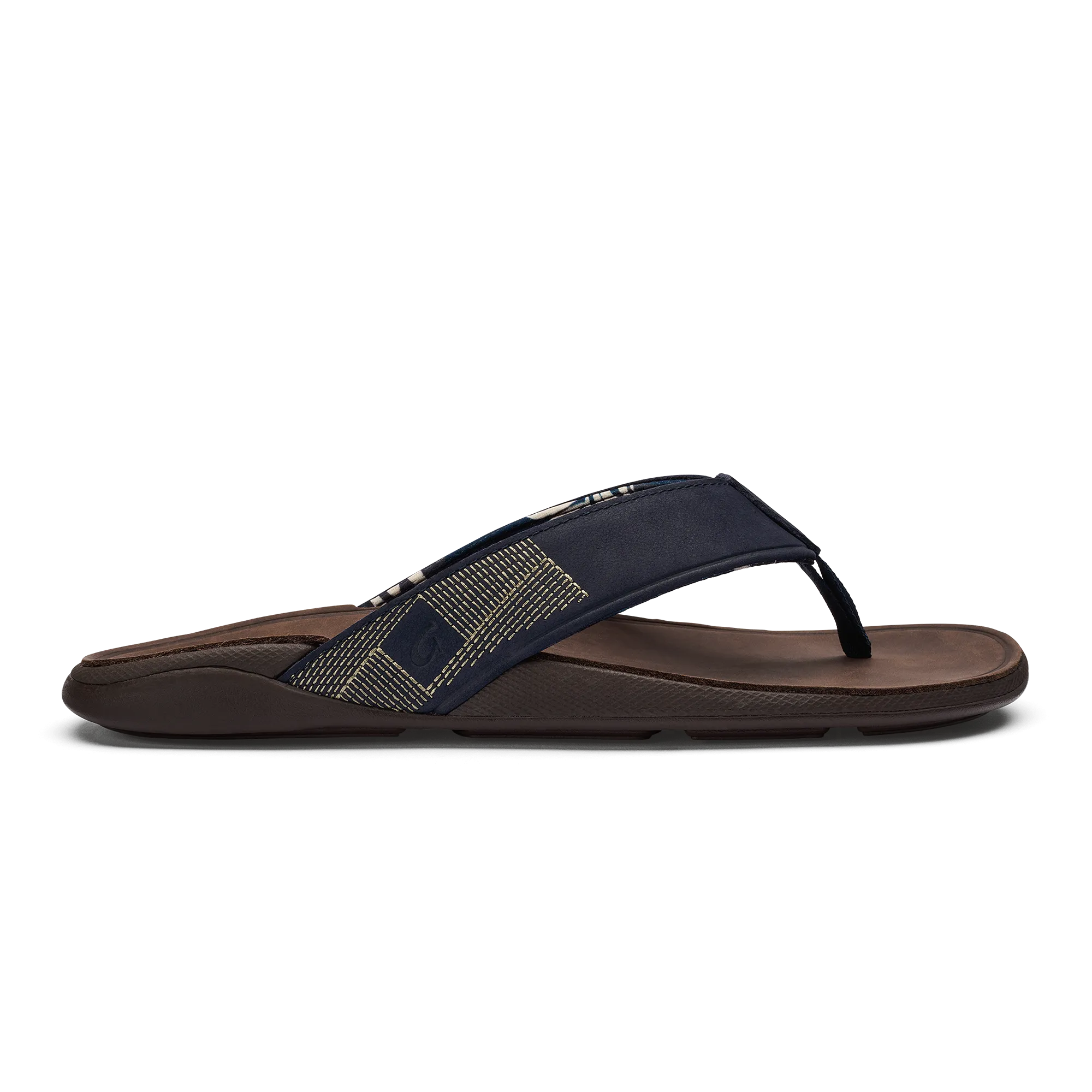 Tuahine - Trench Blue / Dark Wood Breathable straps Supportive