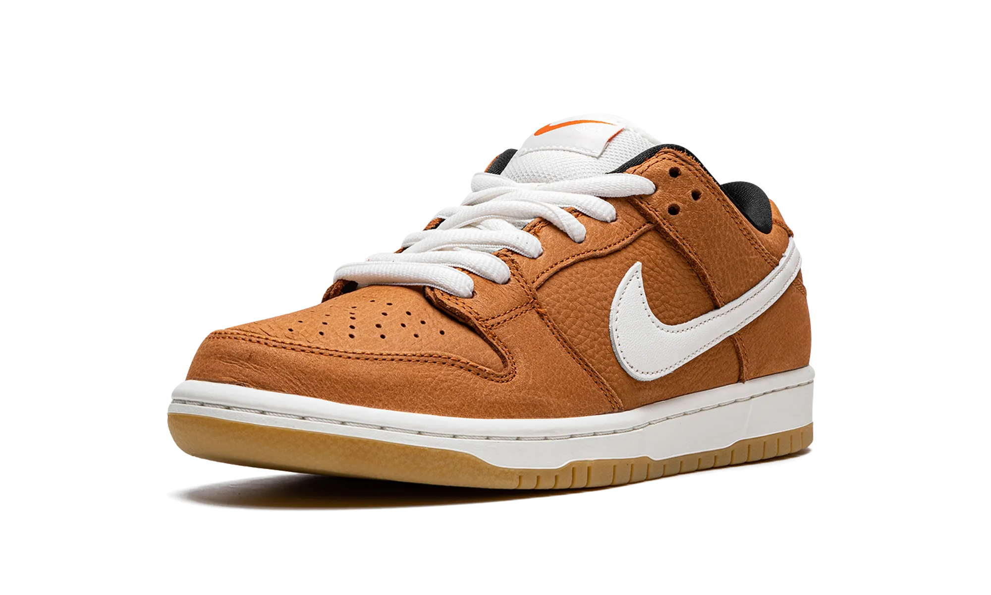 SB Dunk Low Pro ISO "Dark Russet" Athletic Fit