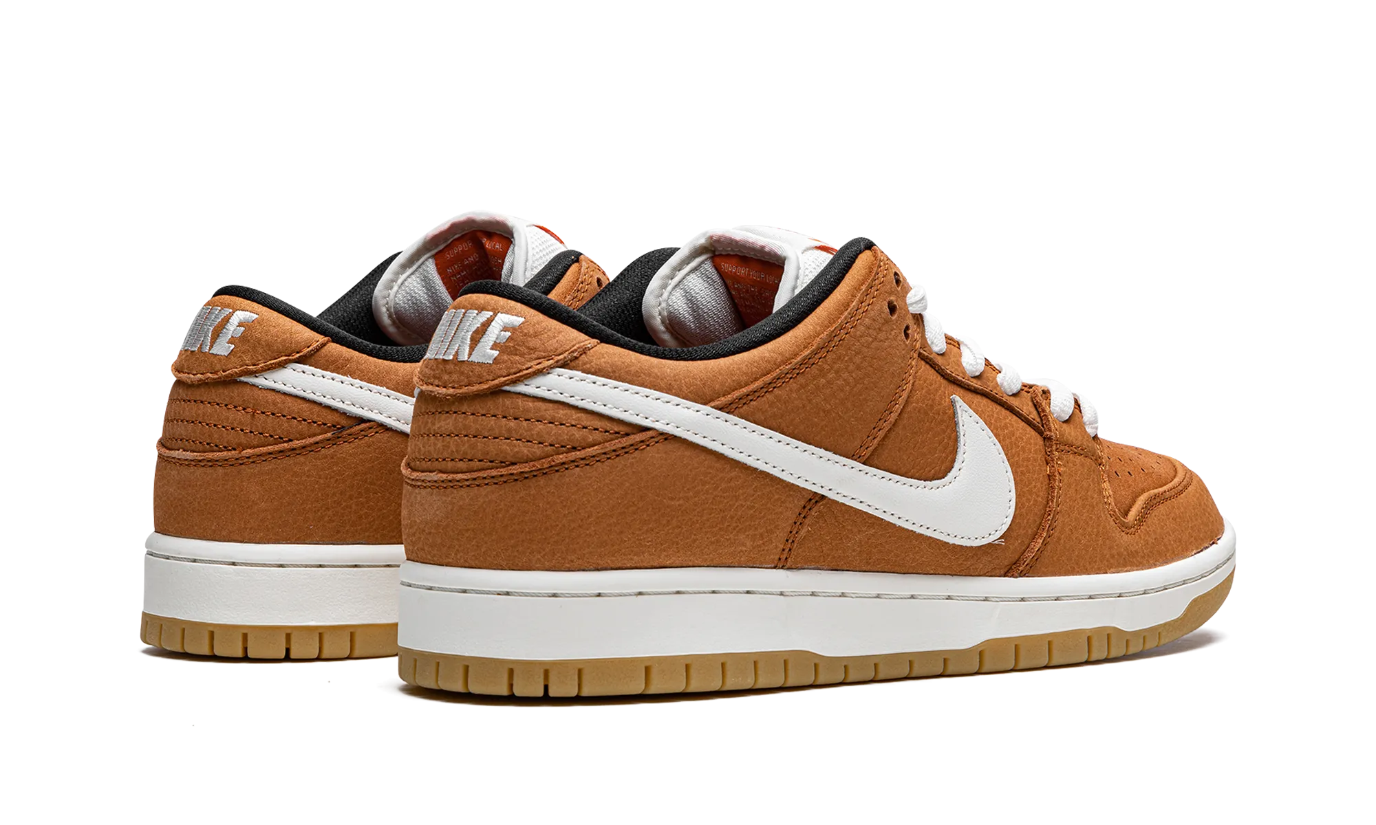 Wood Jog SB Dunk Low Pro ISO "Dark Russet"
