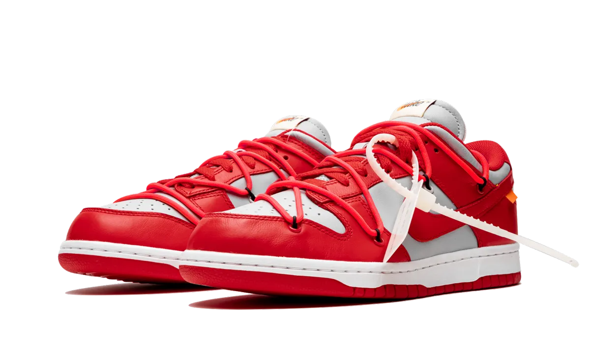 Dunk Low "Off-White - University Red" City Adventure