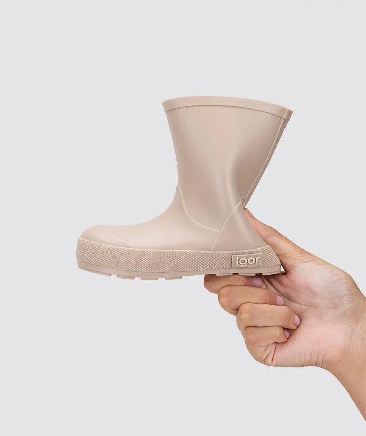 Igor Yogi Rain Boots - Beige Everyday Comfort Functional Form