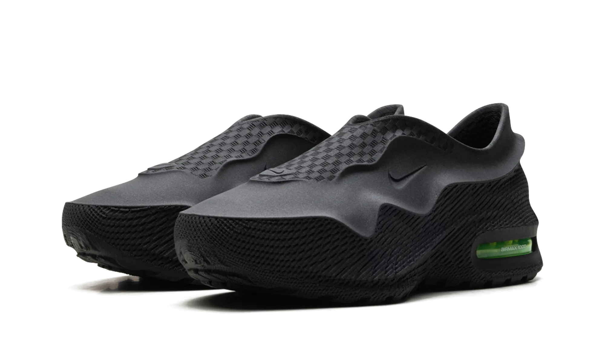 Air Max 1000 "Black/Volt" Smooth Texture