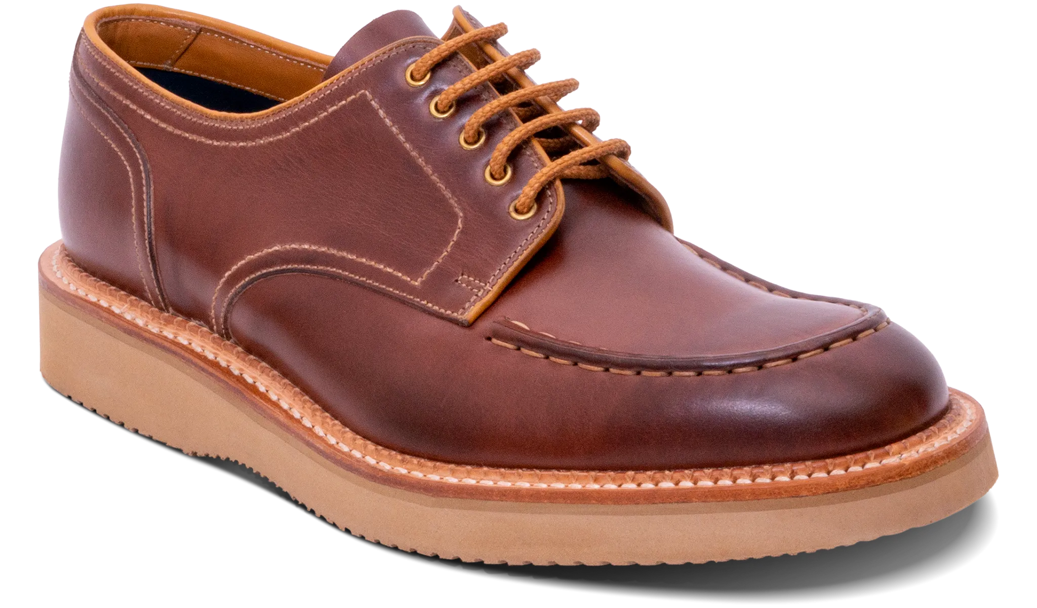 Professional Event Memory Foam Michigan - Brown Waxy Calf