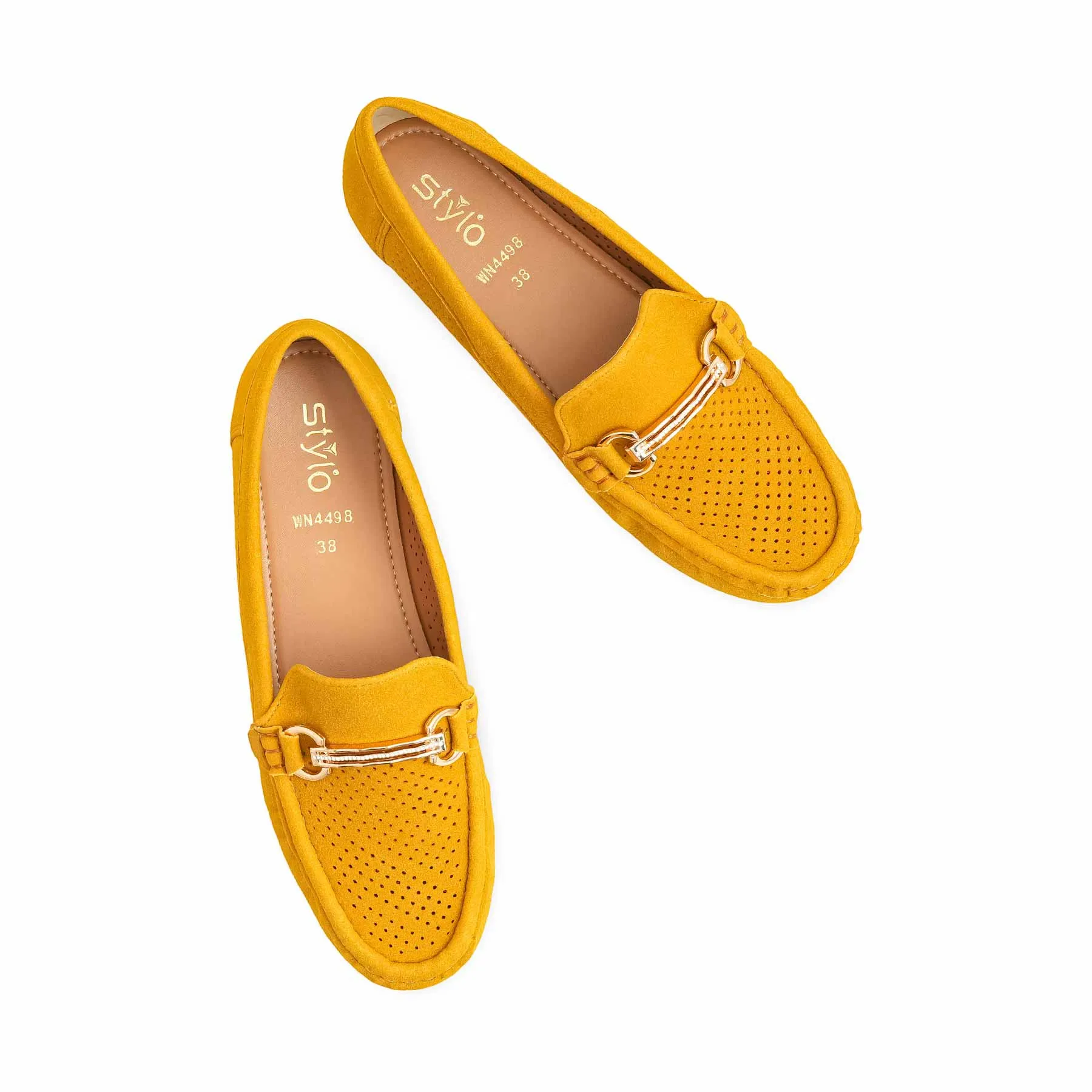 Calm Mood Mustard Moccasin WN4498