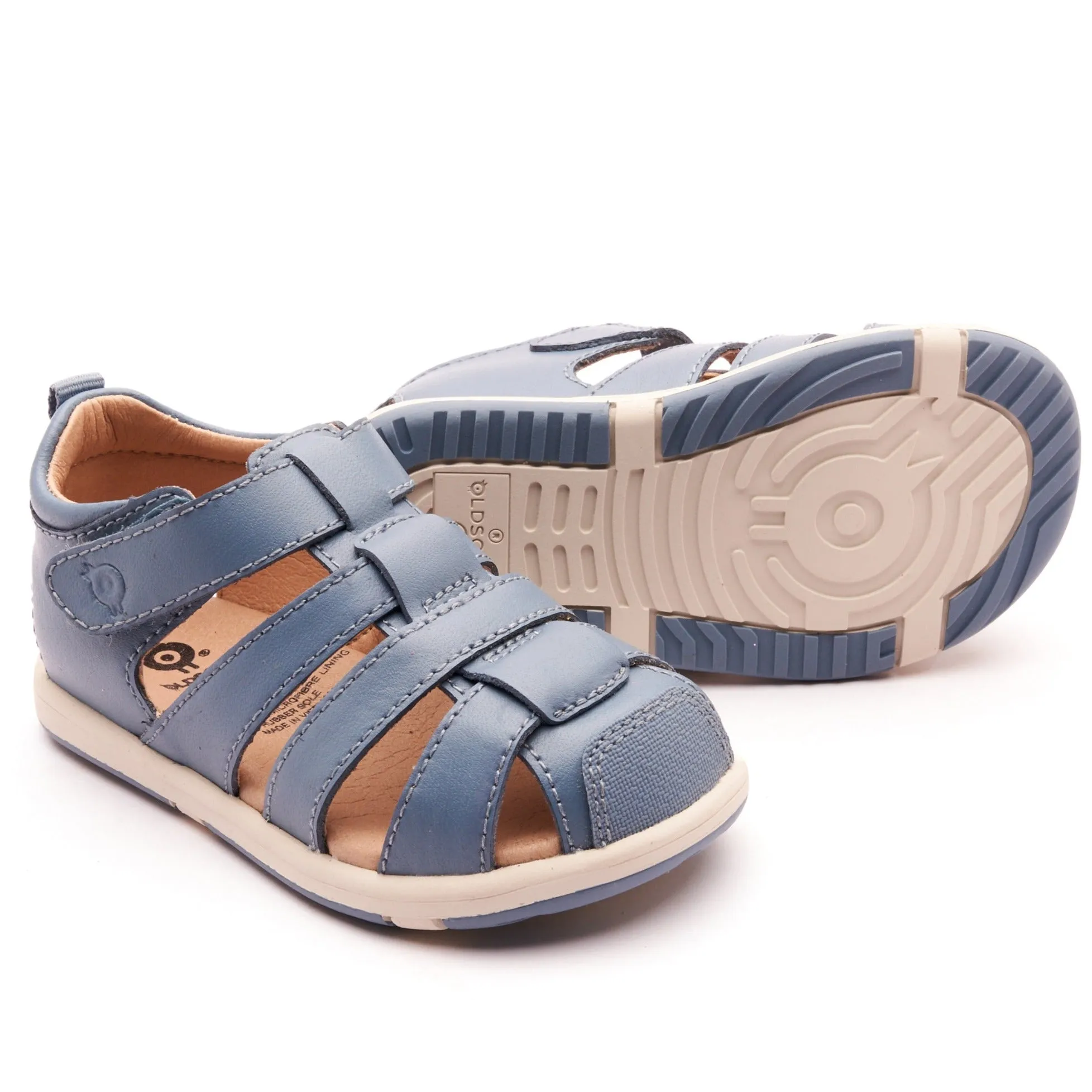 Old Soles Boy's 9502 Surf Sandal Casual Shoes - Indigo / Sproco Indigo Sole Shore Style
