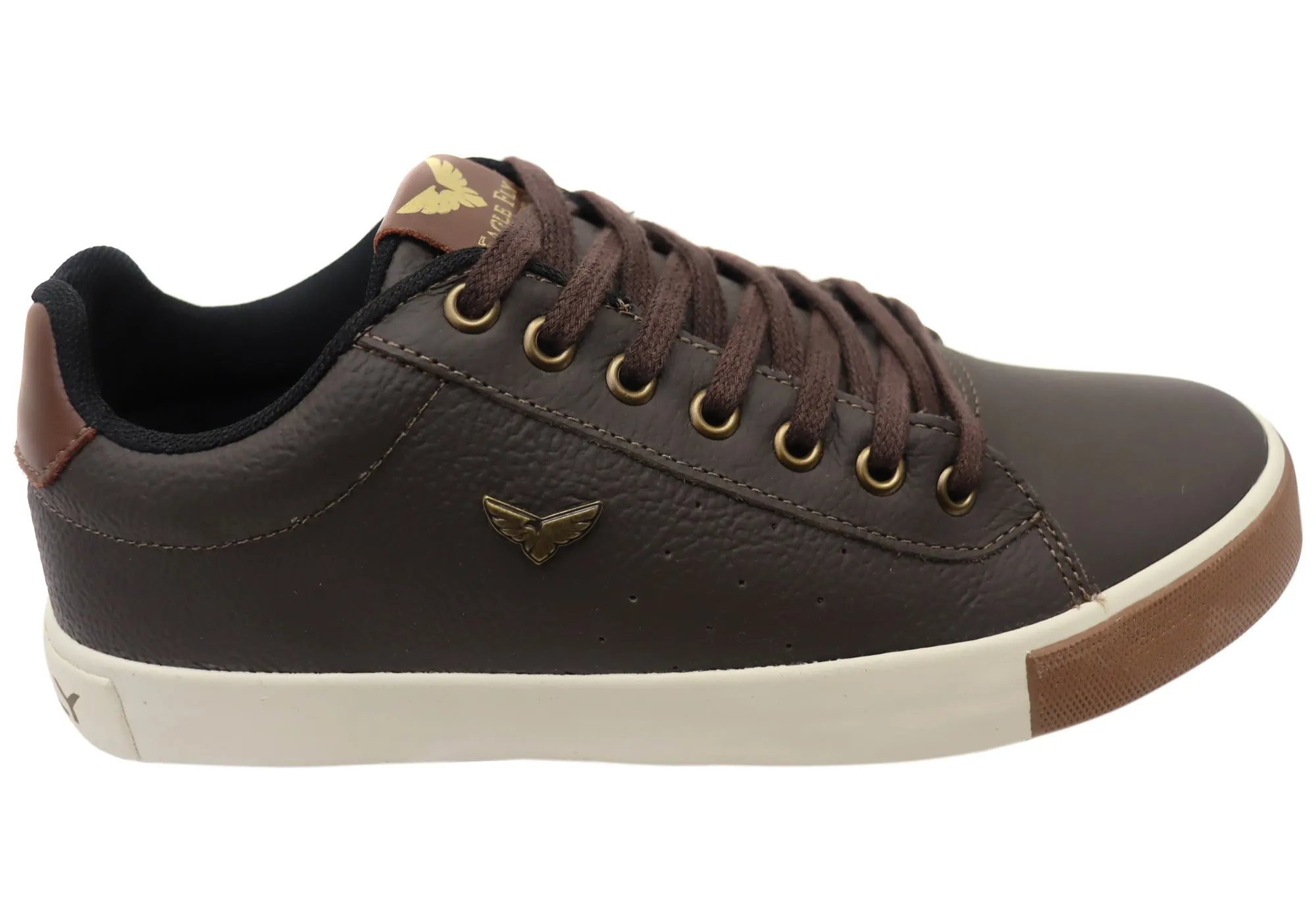 Eagle Fly Lewis Mens Brazilian Comfort Lace Up Casual Shoes Foot Shape