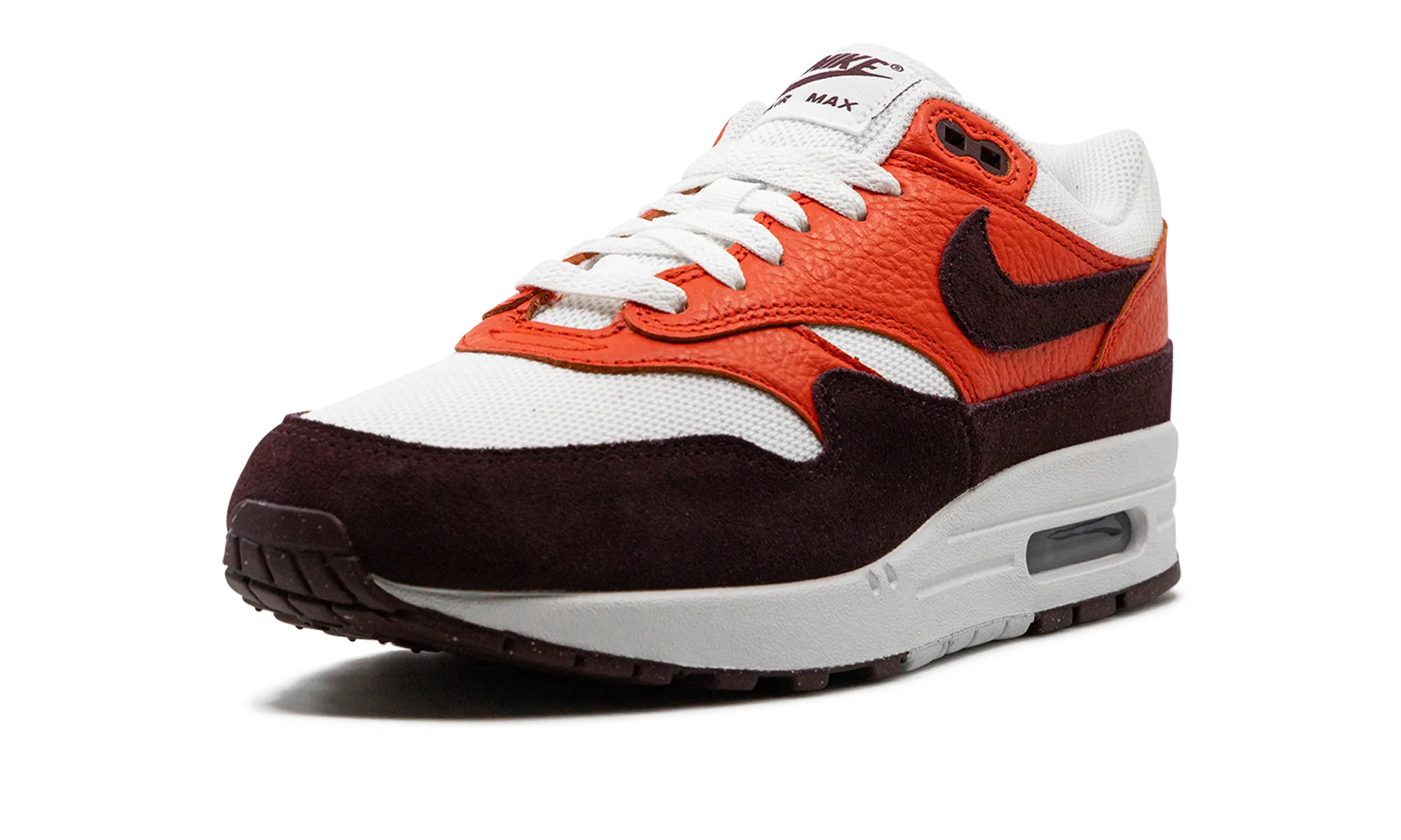 Air Max 1 "Burgundy Crush / Picante Red" Flexibility