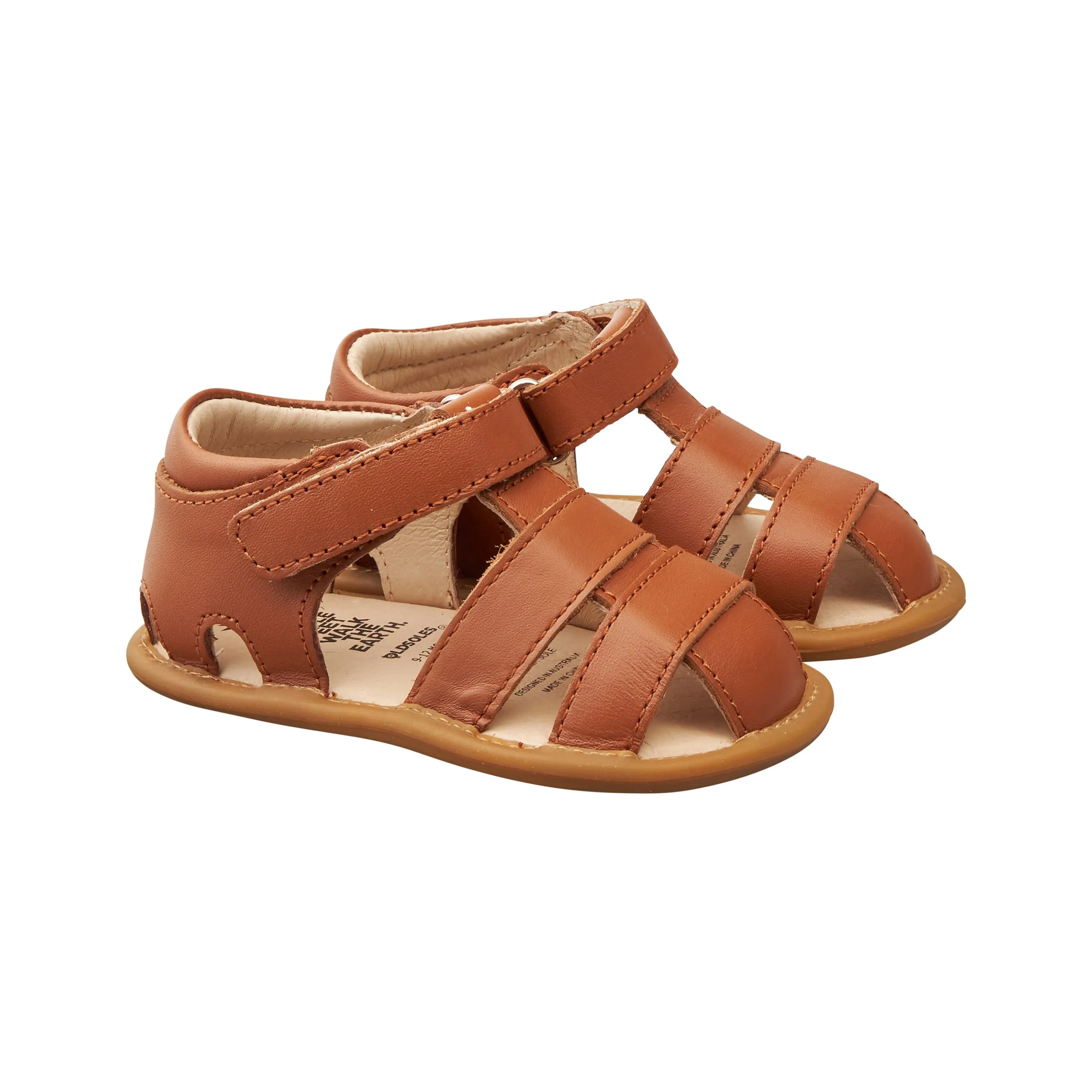 Old Soles Girl's and Boy's Wave Sandals - tan Casual Flip-flops Trendy Footwear Design