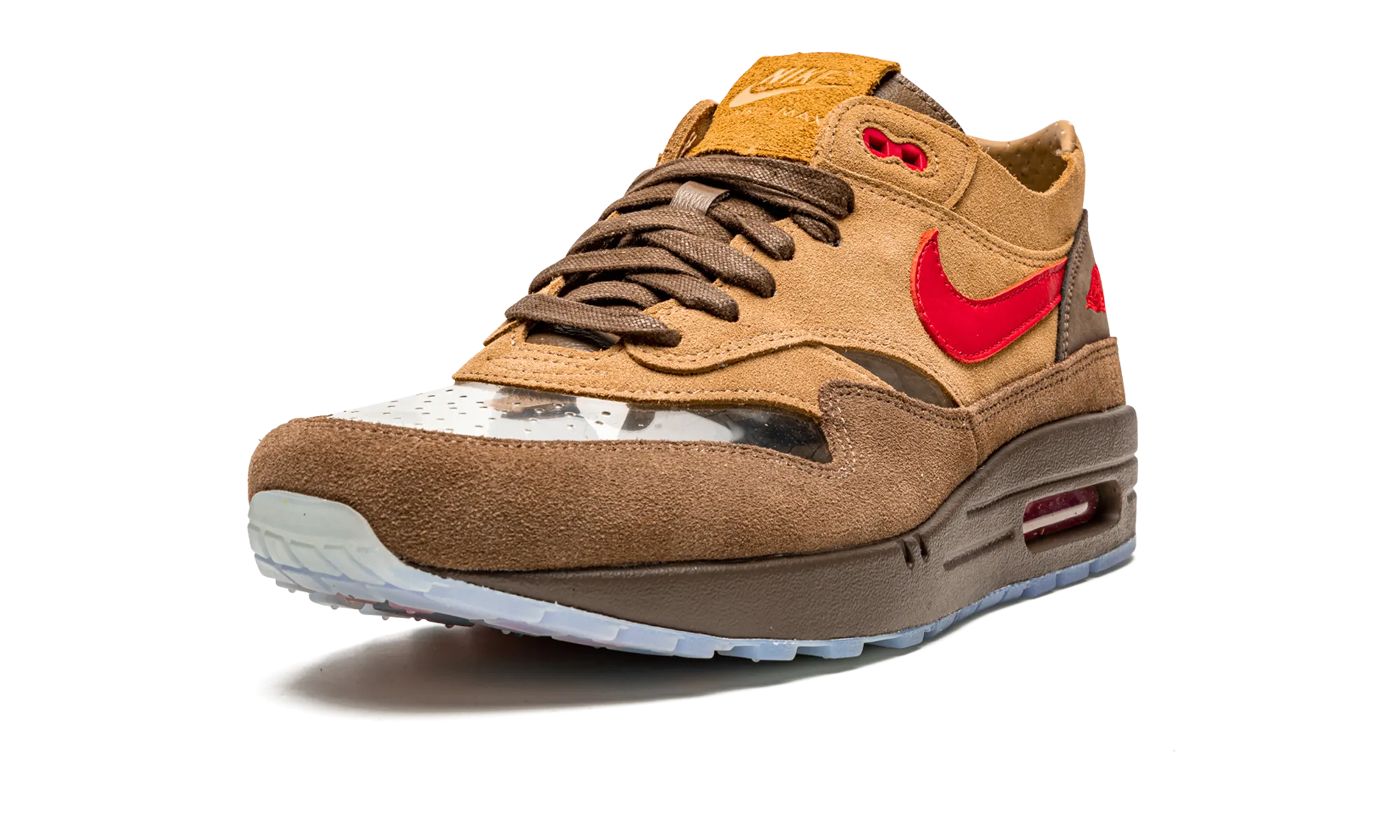 Flexible   outsole Durable Feel Air Max 1 "Clot - Kiss of Death CHA"