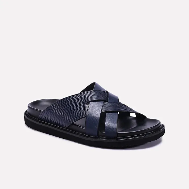 Sporty Comfort Outdoor Comfort Blue Soft Sole Casual Slippers 0151052