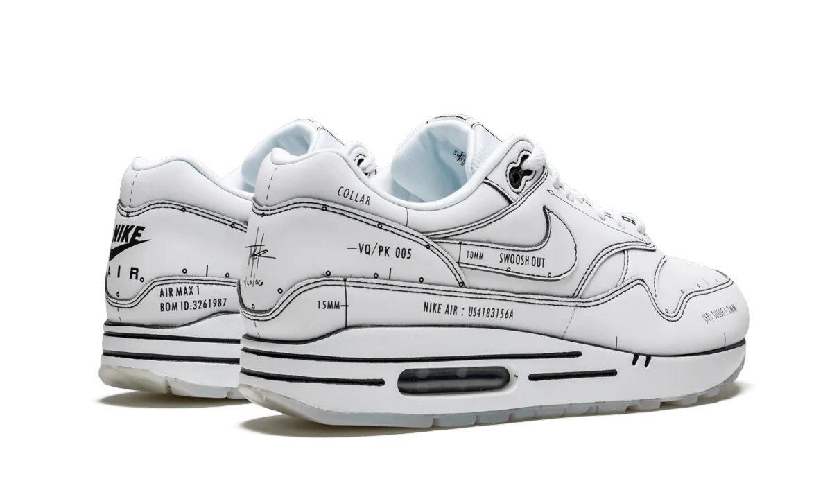 Plan Step morning jog Air Max 1 "Sketch Schematic"