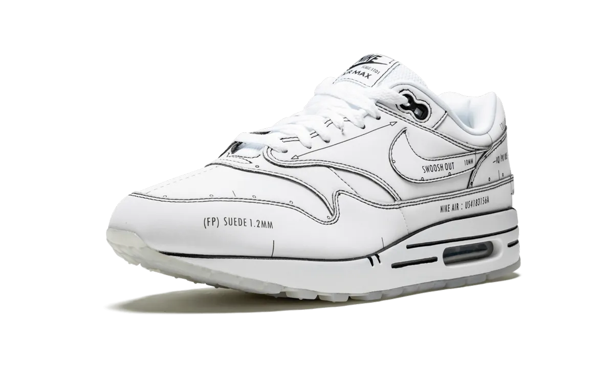 Short Step Air Max 1 "Sketch Schematic"