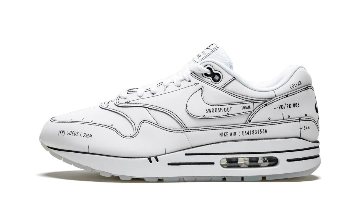Relax time Air Max 1 "Sketch Schematic"
