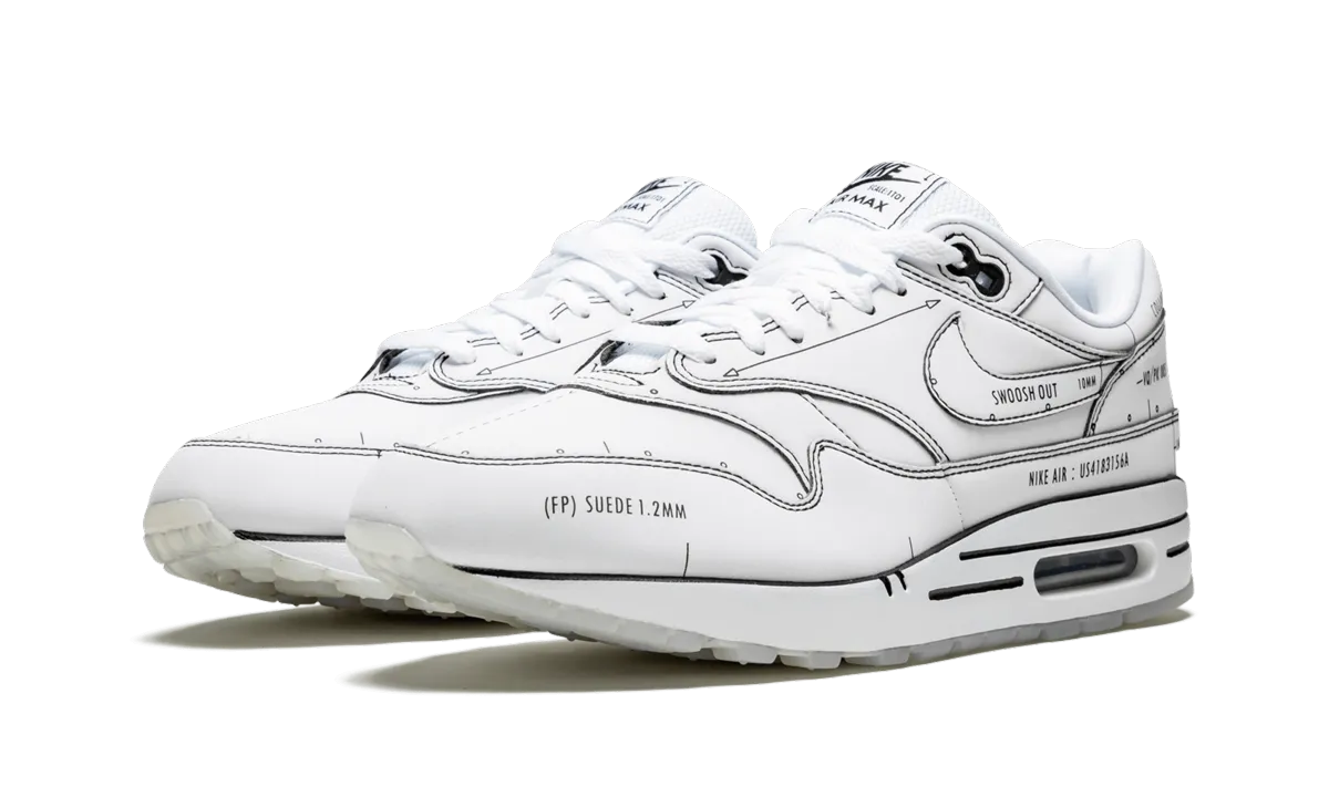 Air Max 1 "Sketch Schematic" Sunny Walk Comfort Straps
