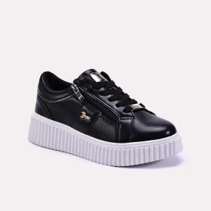 Textured Grip Jovien Black Sneakers 0440766