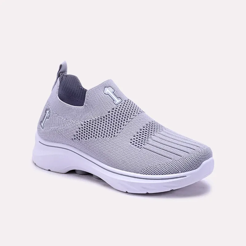Balanced Build Oxygenation Technology Gray Slip On Sneakers Women 0440812