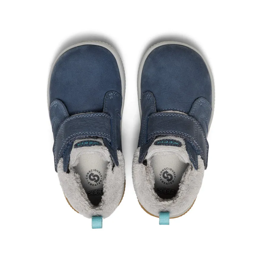 Desert Design Feather Light Daily Walks Little Kids' KNX Middie  |  Vintage Indigo/Alloy