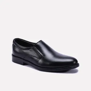 Black Slip On Formal Shoes 0110910 Evening Glam Sturdy Fit