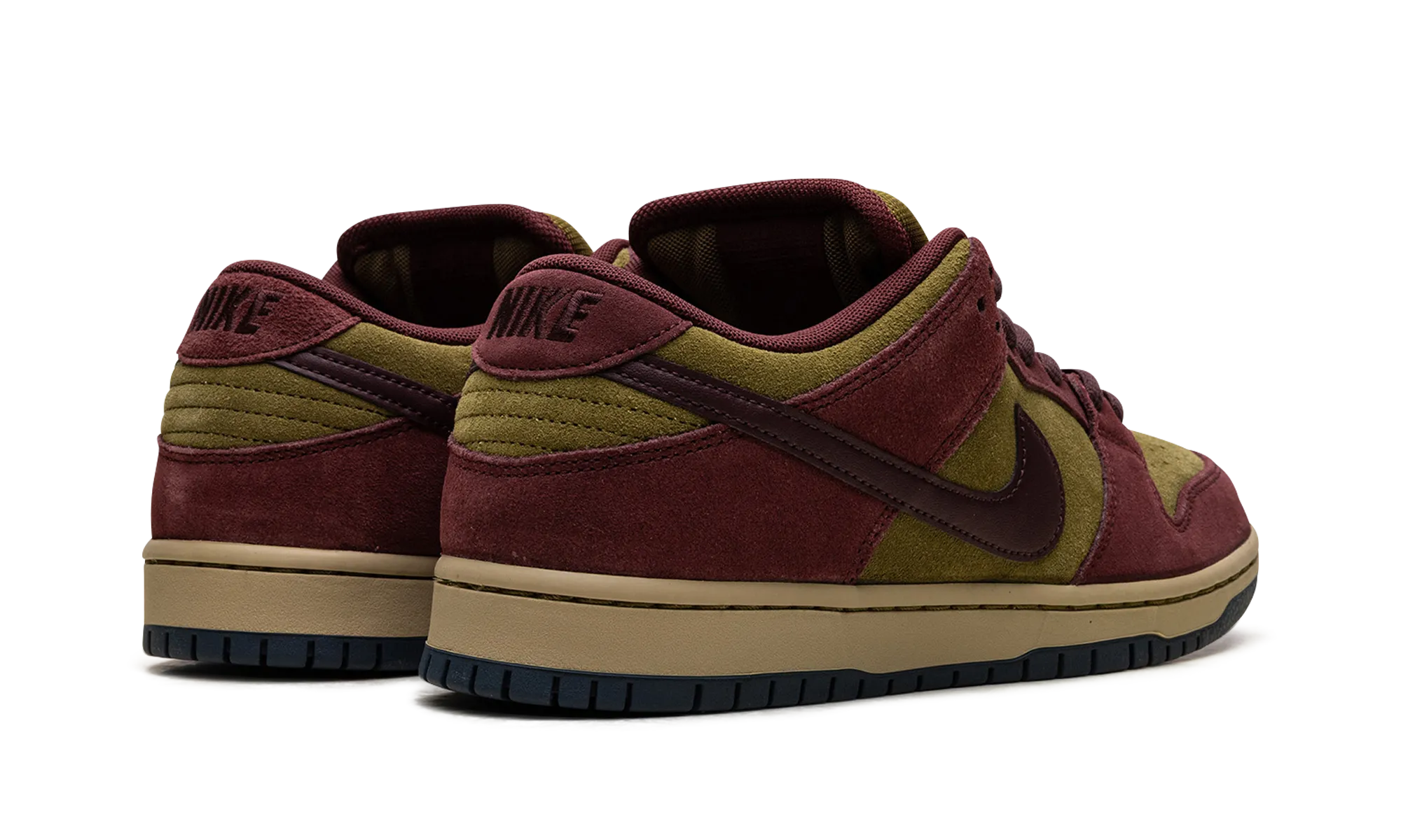 Outdoor Step SB Dunk Low "Burgundy Crush / Olive Flak"