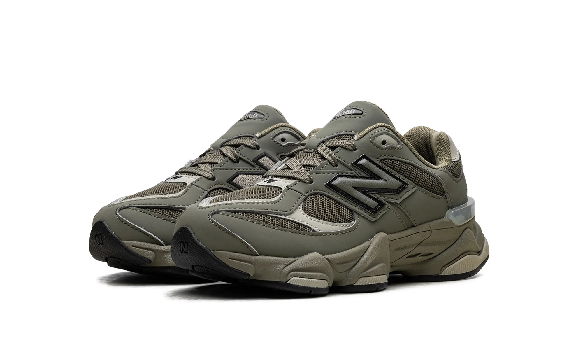No Laces Travel Walk 9060 GS "Dark Olivine"