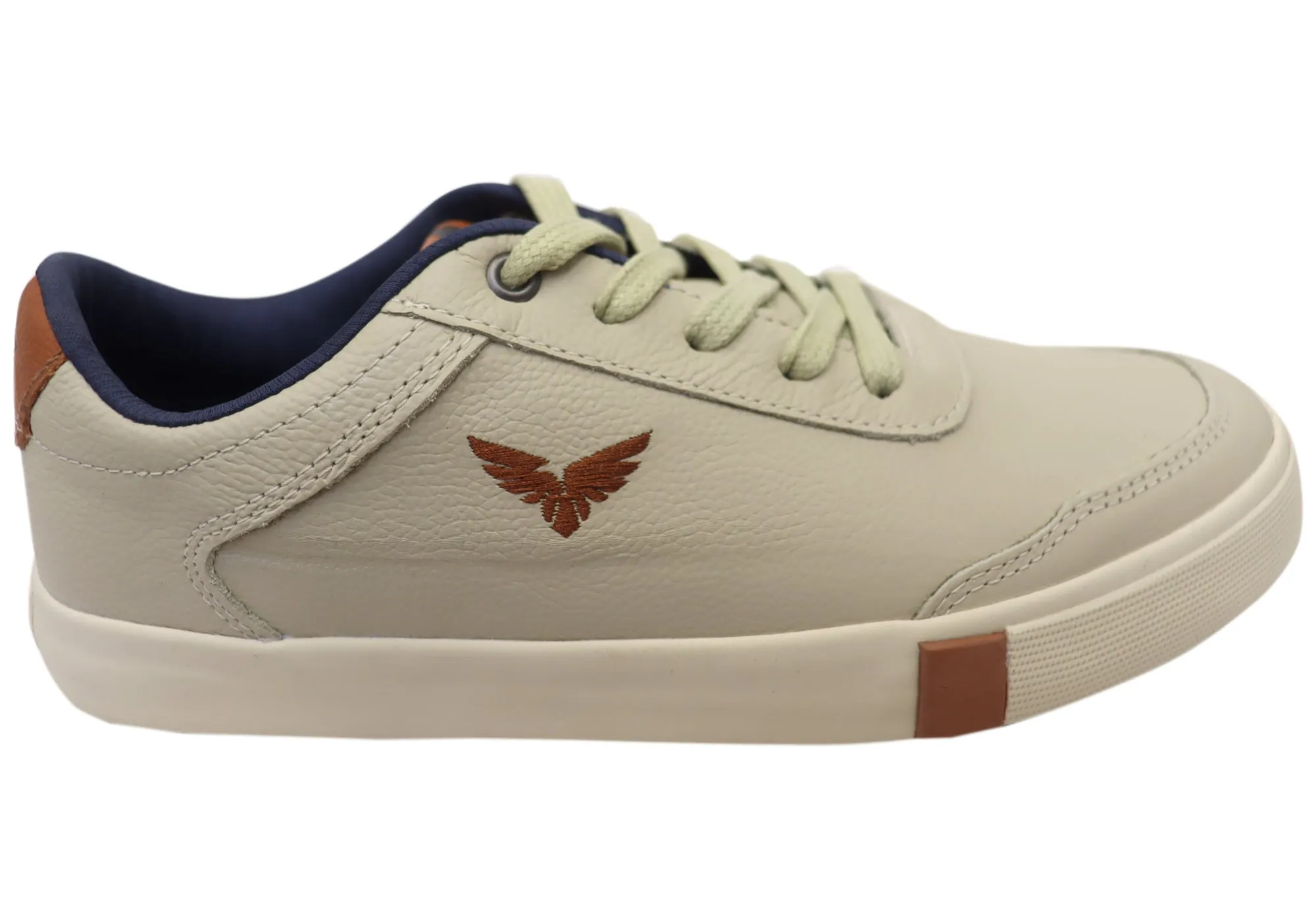 Feel Fresh Easy Going Eagle Fly Neil Mens Comfortable Lace Up Casual Shoes Made In Brazil