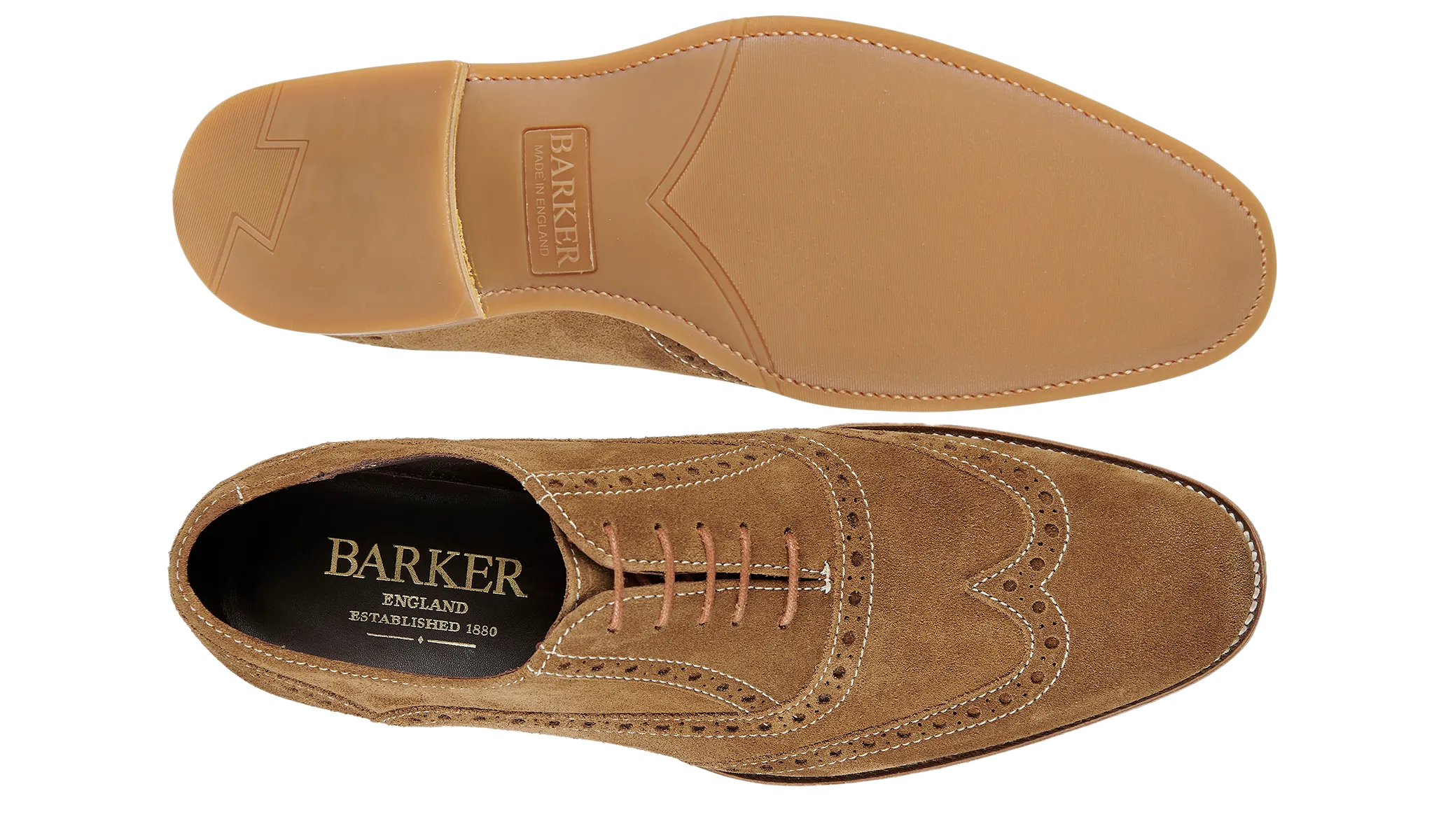 Grant - Cola Suede Elastic laces