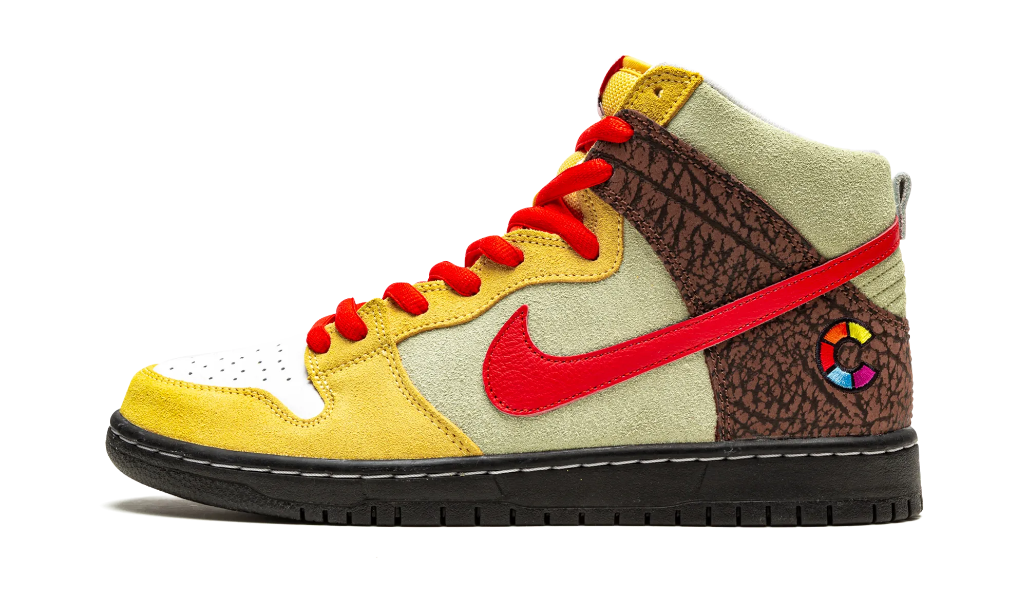 SB Dunk High "Color Skates - Kebab and Destroy" Smooth Texture Active Gear