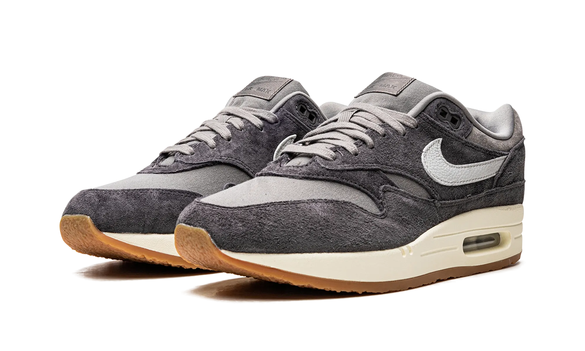 Air Max 1 PRM Crepe "Soft Grey" Fit Freedom