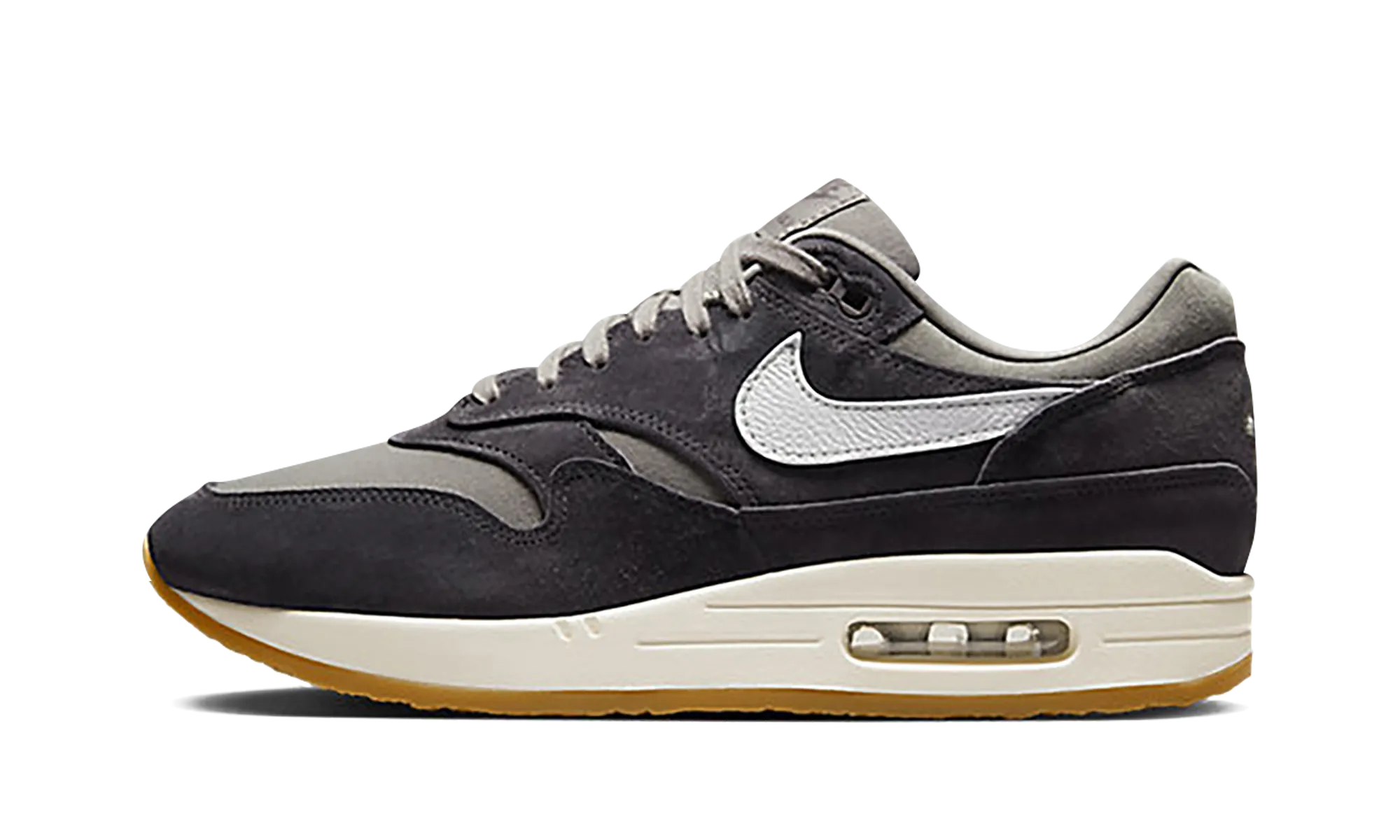 Air Max 1 PRM Crepe "Soft Grey" Walk Ready Derby Style