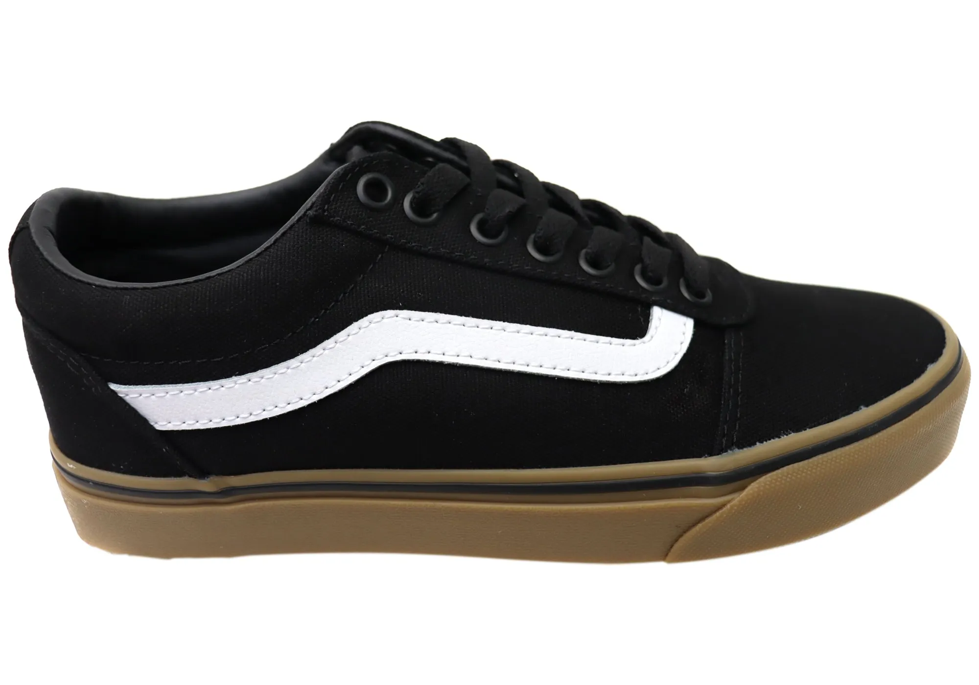 Vans Mens Ward Comfortable Lace Up Sneakers Energy Step Comfort Heel