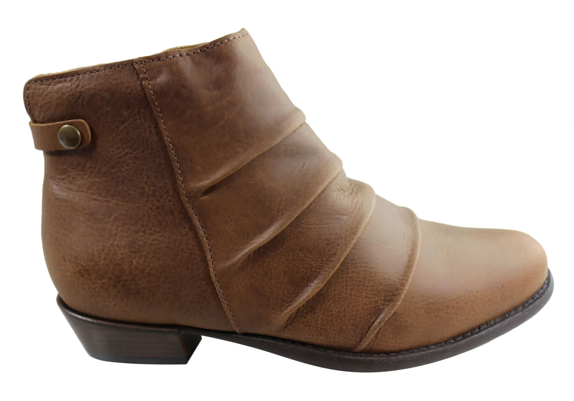 Andacco Avenue Womens Leather Comfortable Ankle Boots Made In Brazil All Weather Outdoor Explorer