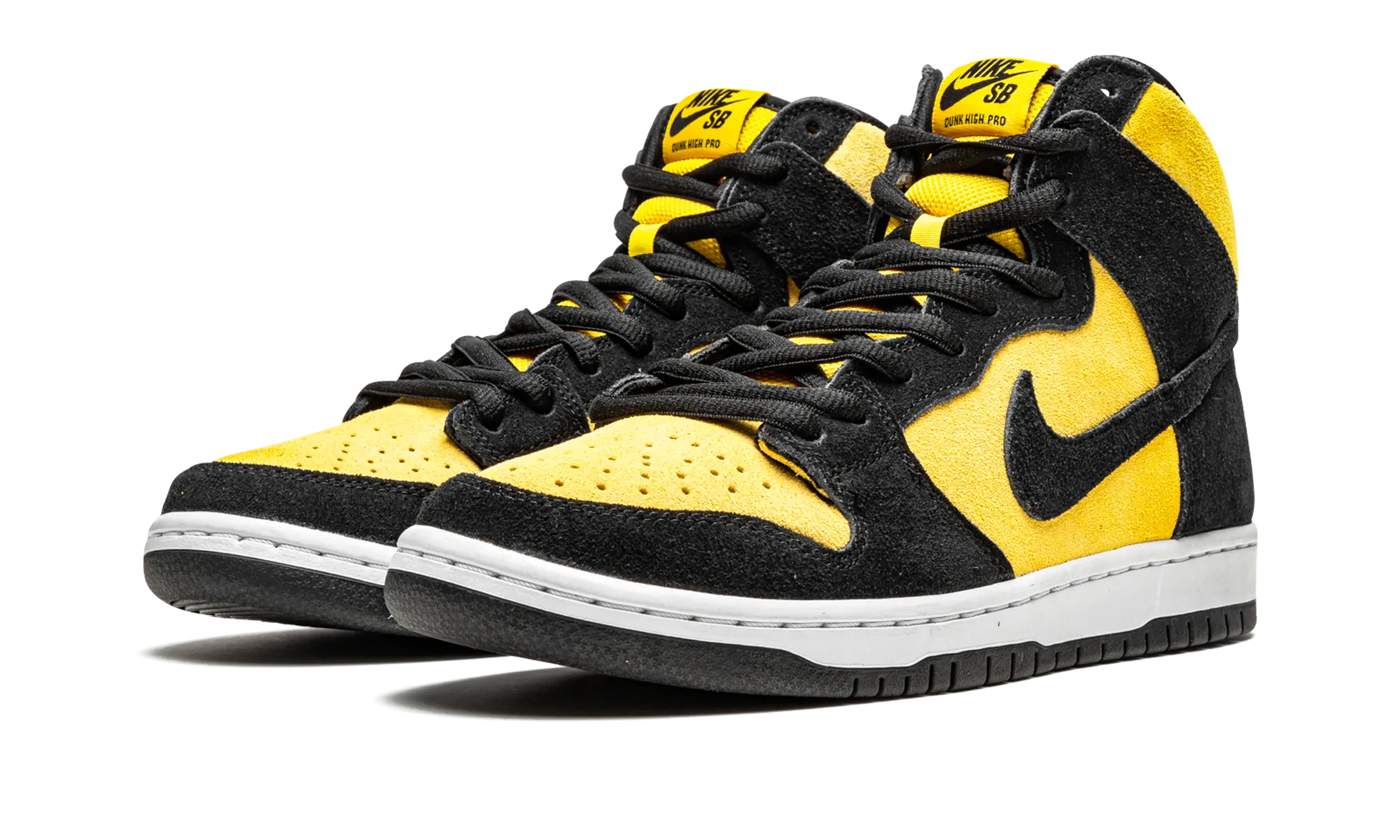 SB Dunk High Pro "Reverse Goldenrod" Shady Step Lace Up Style