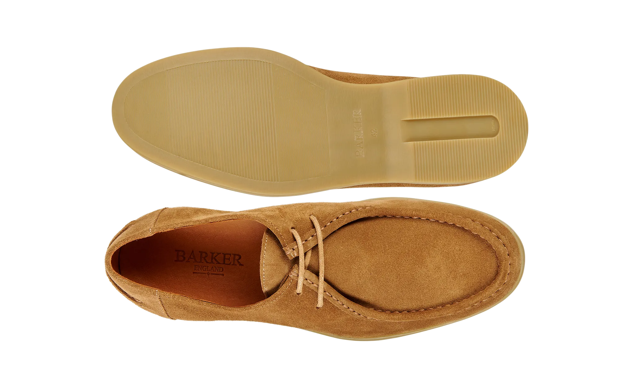 Luxurious Footwear Vigo - Tan Suede Caramel Sole