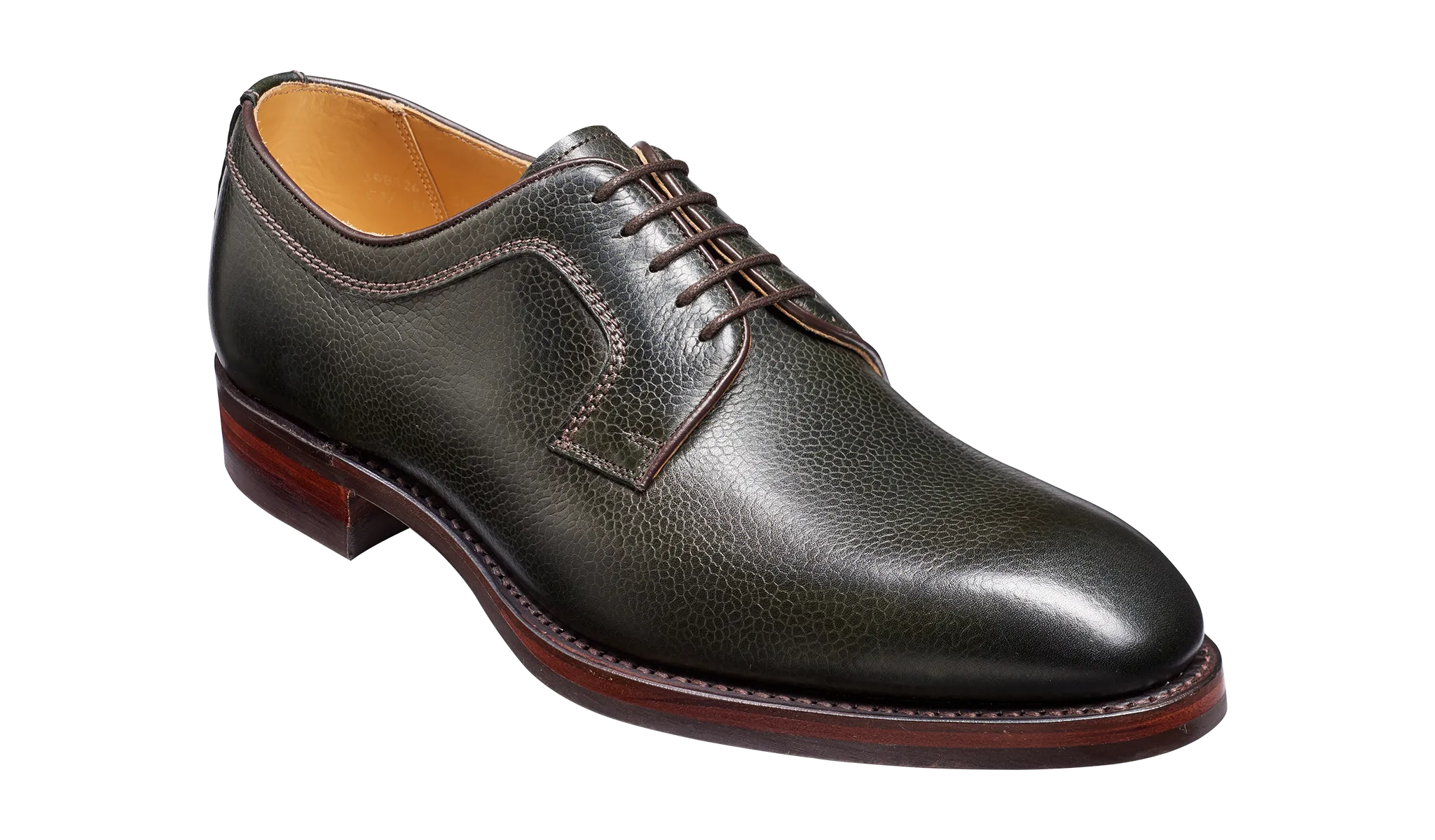 Skye - Olive Green Grain Full Step All-day Comfort