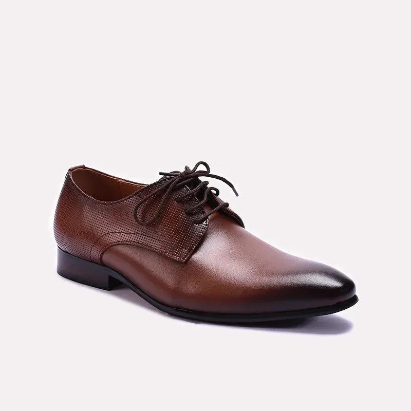 Urban Explorer Ankle Support Brown Derby Formal Shoes 0111261