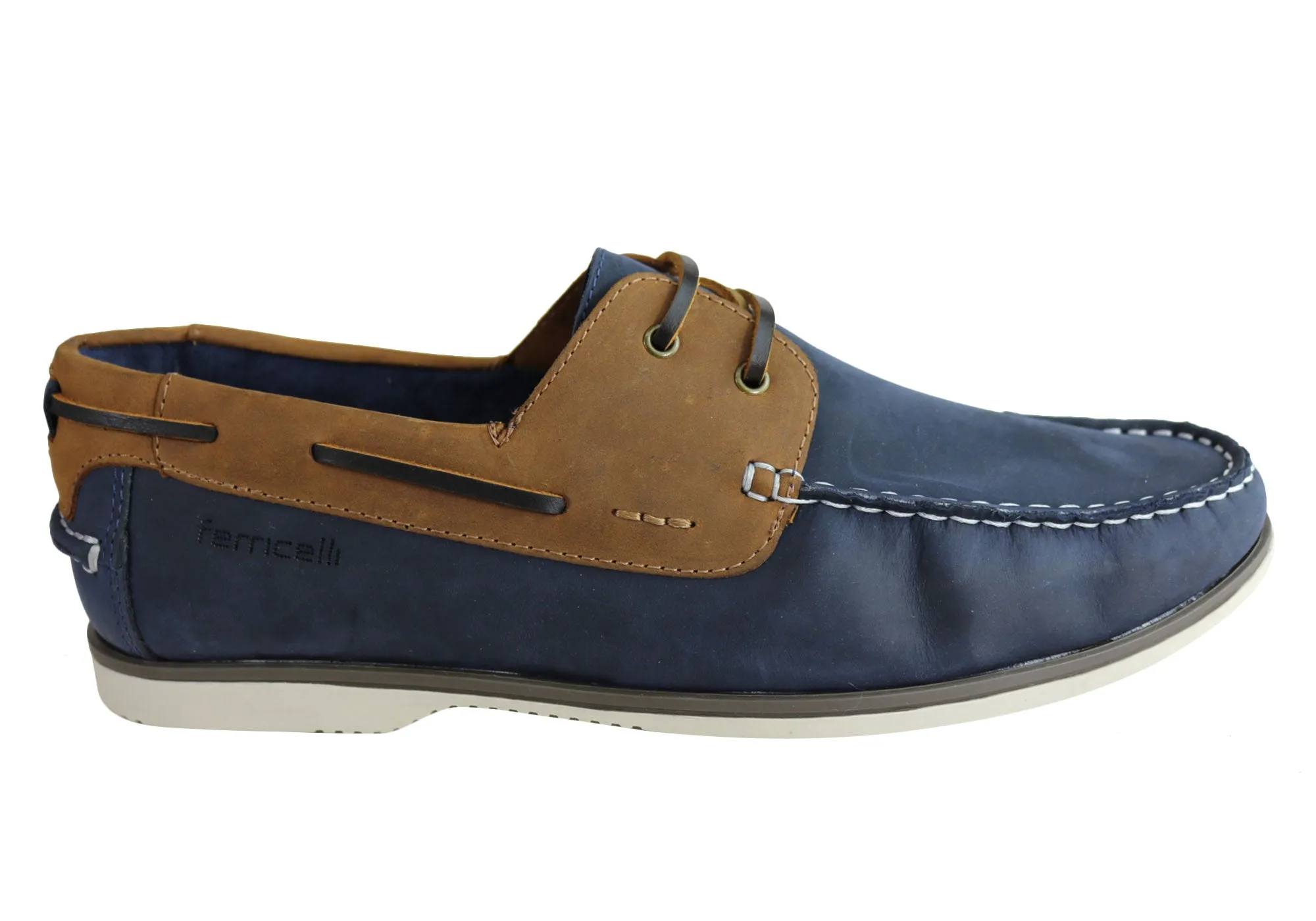 Comfort Tech Flexible Movement Ferricelli Gordon Mens Casual Leather Lace Up Shoes Made In Brazil