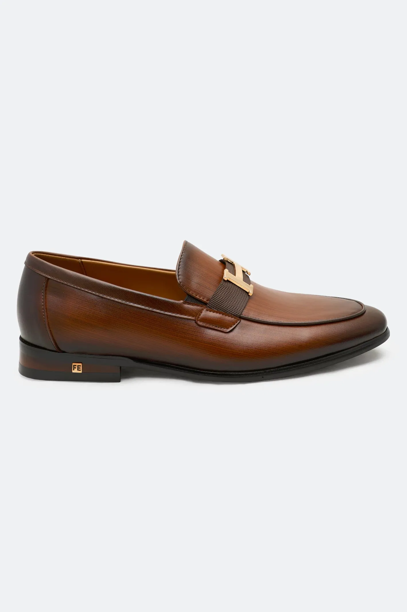 Coffee Men Formal Moccassins Quiet Office