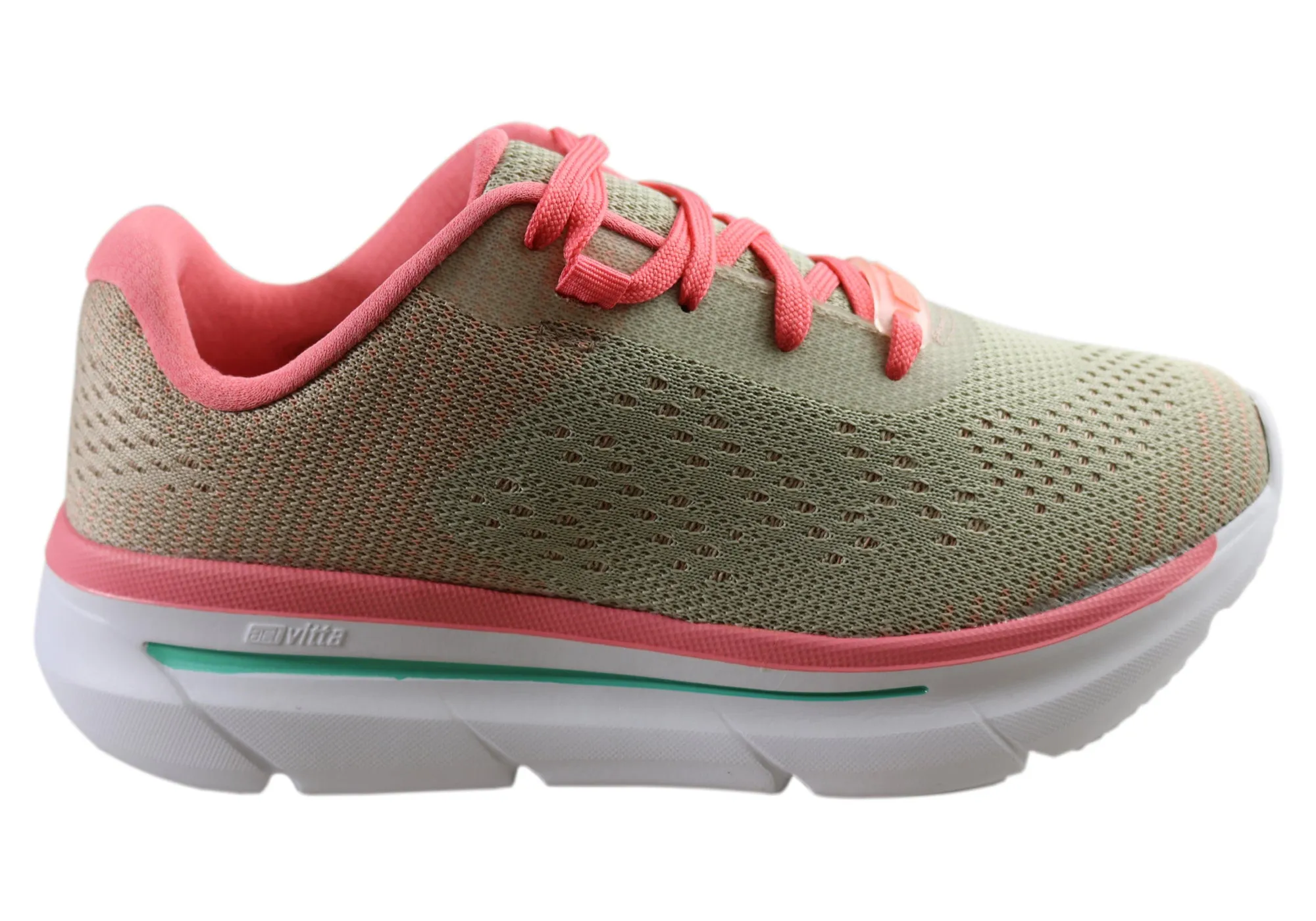 Actvitta Stroll Womens Cushioned Platform Active Shoes Made In Brazil Rubber Traction Pods Swift Step