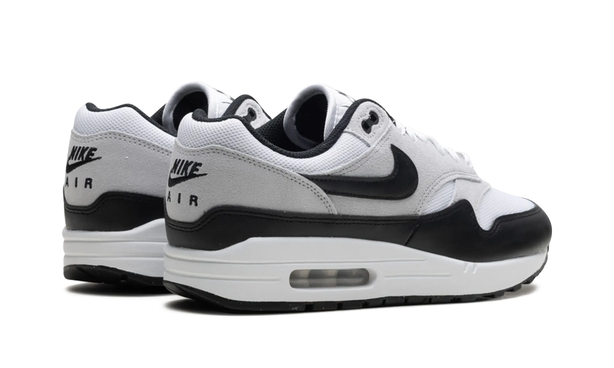 Classic Fit Winter Fit Air Max 1 Essential "White Pure Platinum Black"