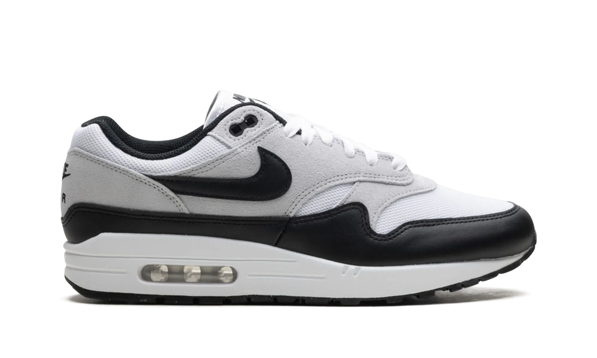 Air Max 1 Essential "White Pure Platinum Black" Prairie Path
