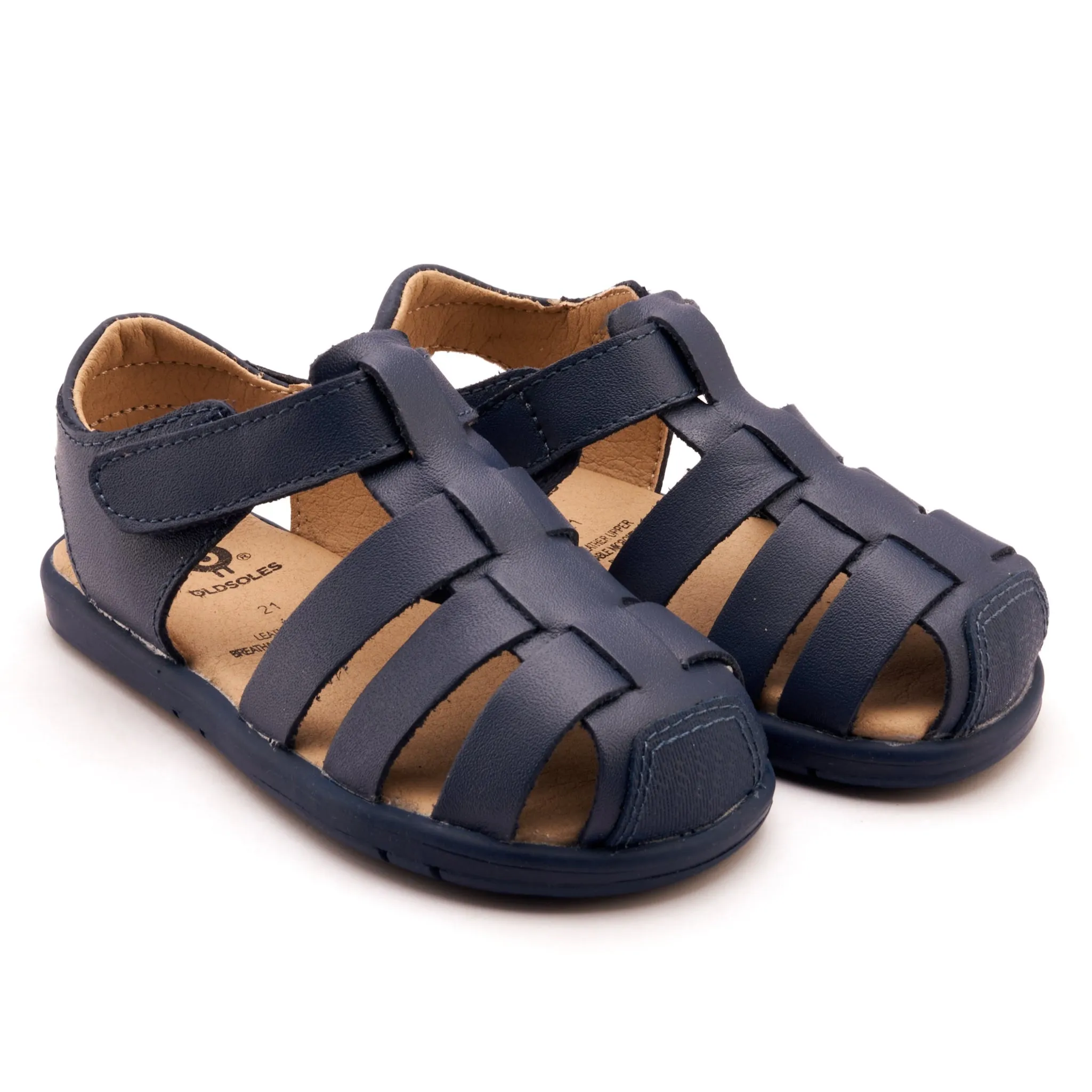 Car Ride Comfy Sandals for Travel Old Soles Boy's Water Kid Sandals - Denim