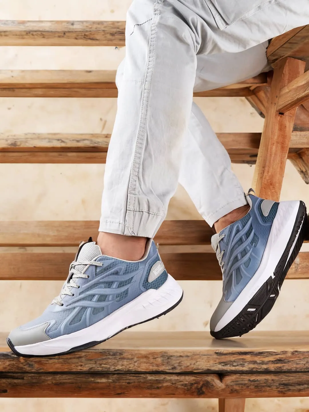 Bacca Bucci HELIX Men's Low-Top Casual Athleisure Shoes Busy Path