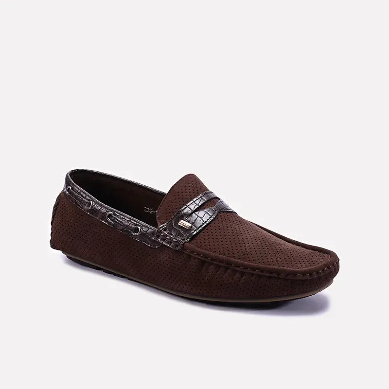 Brown Loafer Shoes 0130961 Classic Shoes
