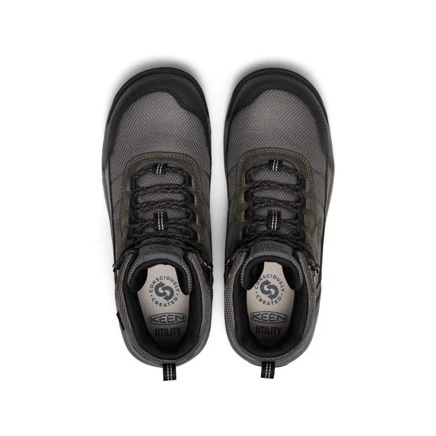 Men's Skokie Waterproof Work Boot (Carbon Toe)  |  Magnet/Black Shock absorption