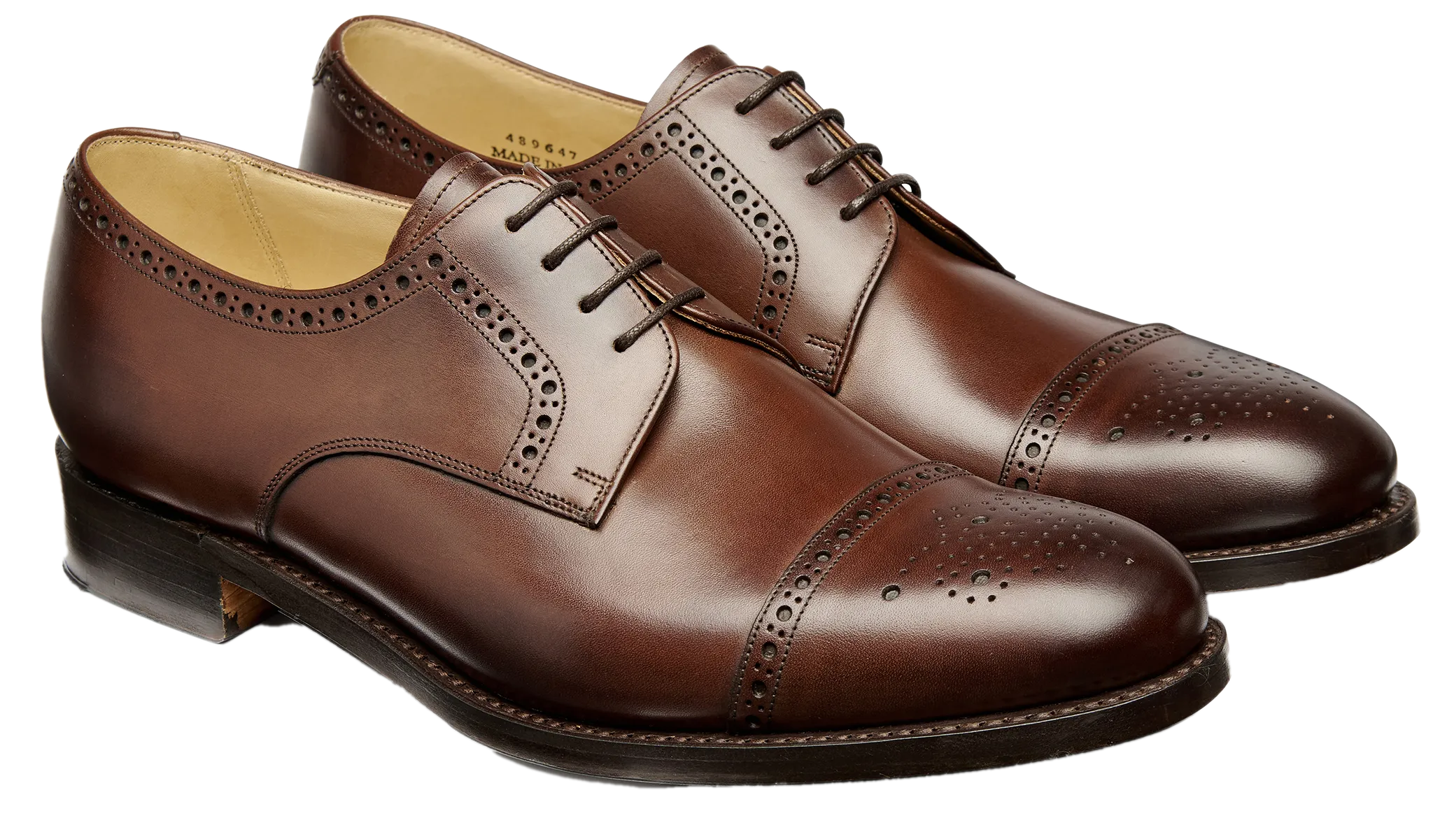 Breathable Material Mowbray - Ebony Calf
